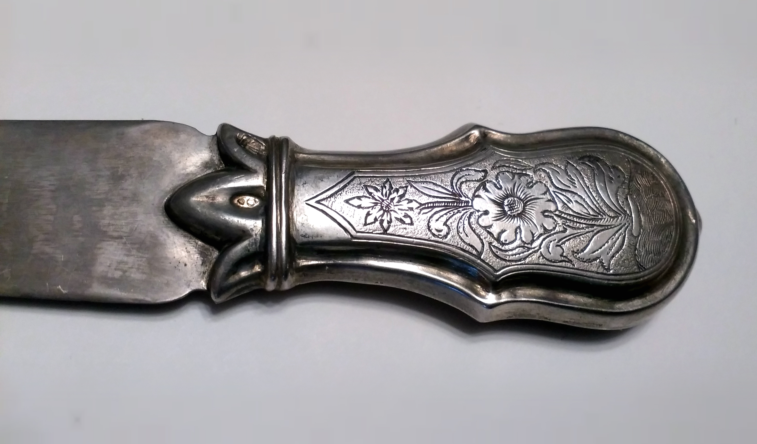 German antique silver
Circumcision knife