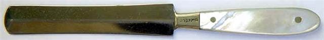 J & D Miller
        knife